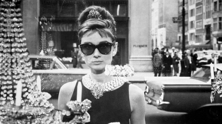 Audrey Hepburn as Holly Golightly in "Breakfast at Tiffany's"