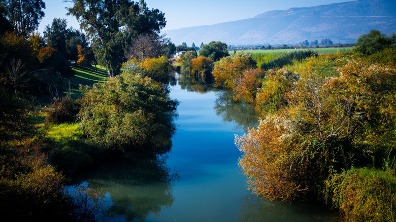 Jordan River in Israel