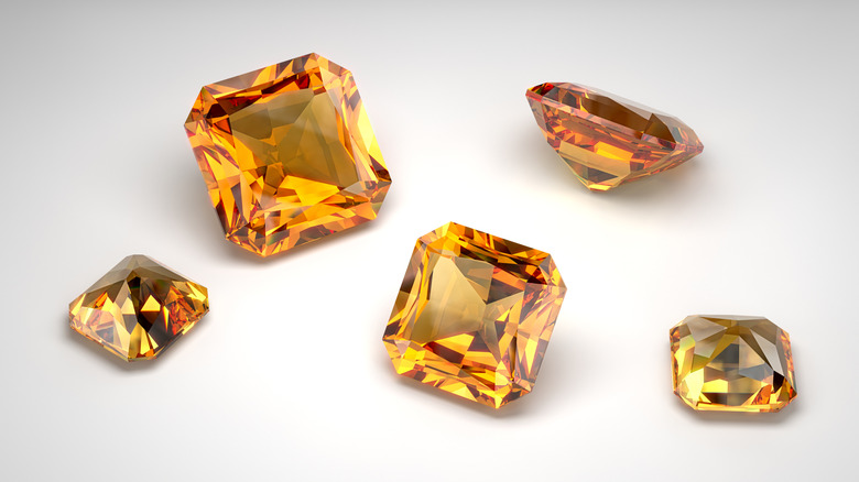 yellow topaz gems