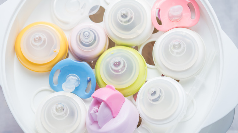 Baby bottle sterilizer