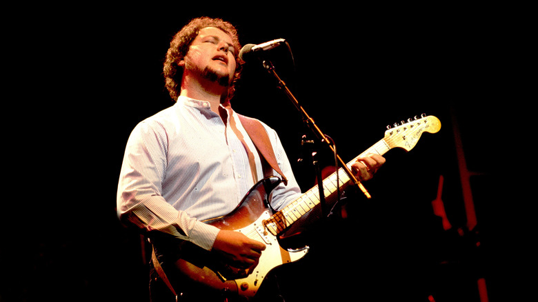 Christopher Cross performing on stage