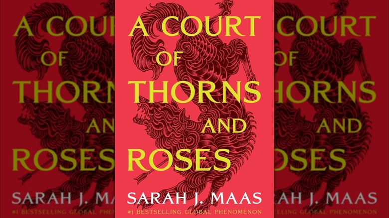 "A Court of Thorns and Roses" book cover