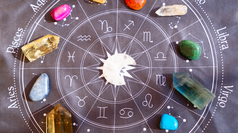 wheel of birthstones