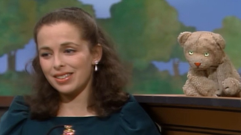 Lady Aberlin talks with Daniel Striped Tiger