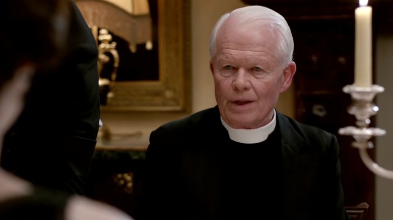 Michael Cochrane as Reverend Travis in "Downton Abbey"