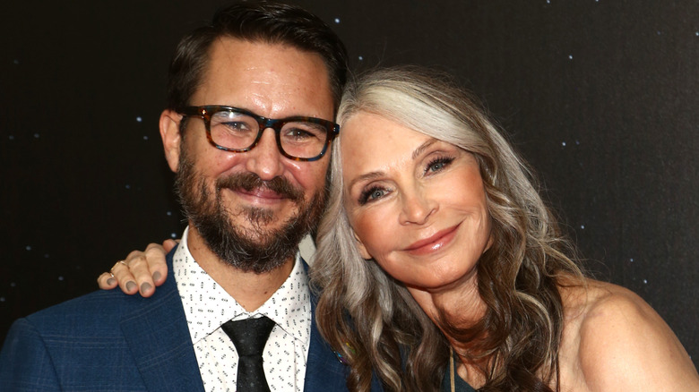 Wil Wheaton and Gates McFadden