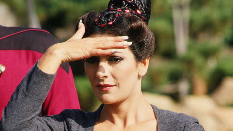 Marina Sirtis as Deanna Troi