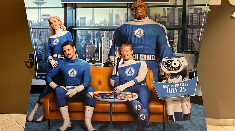 Promo shot for "Fantastic 4: First Steps"
