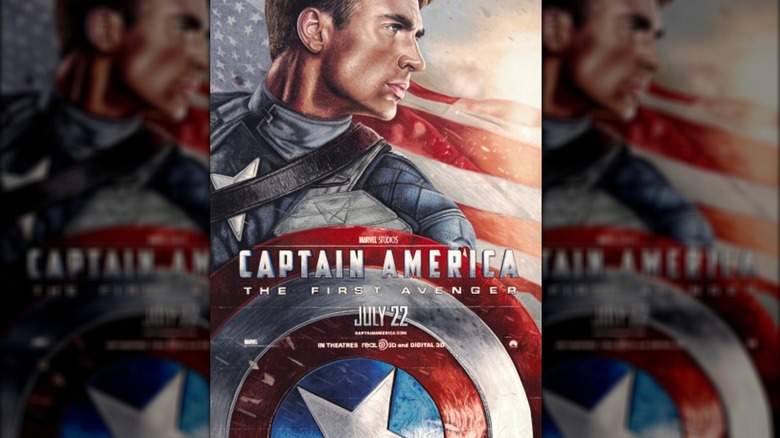 "Captain America First Avenger" film poster