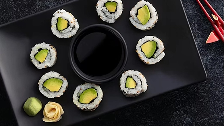 P.F. Chang's kids' avocado roll entree