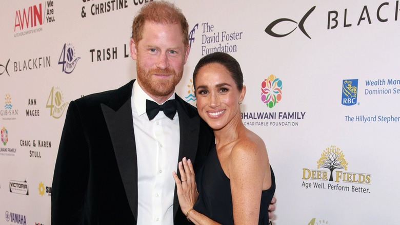 Prince Harry and Meghan Markle at 2026 David Foster Foundation event