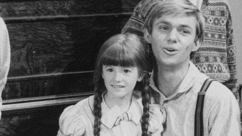 Elizabeth and John-Boy from the Waltons