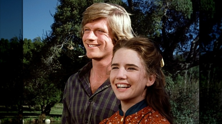 Laura and Almanzo Wilder in "Little House on the Prairie"