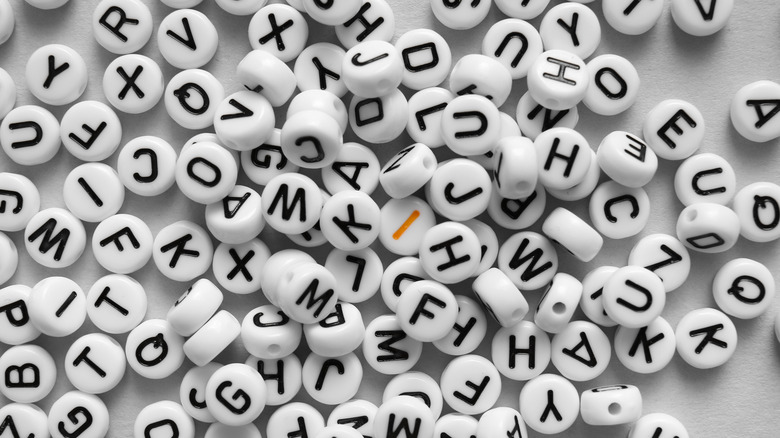 letter beads for bracelet making